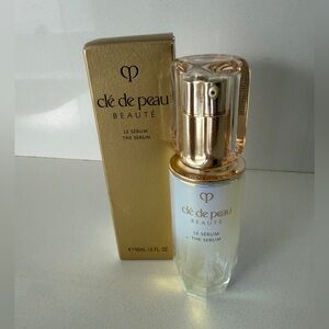 Cle De Peau Le Serum Empty Bottle and Box